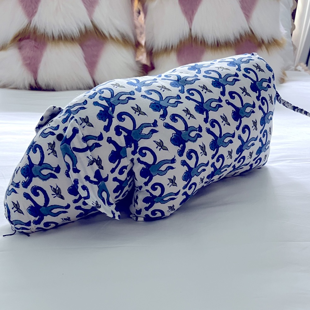 Roller Rabbit pillow